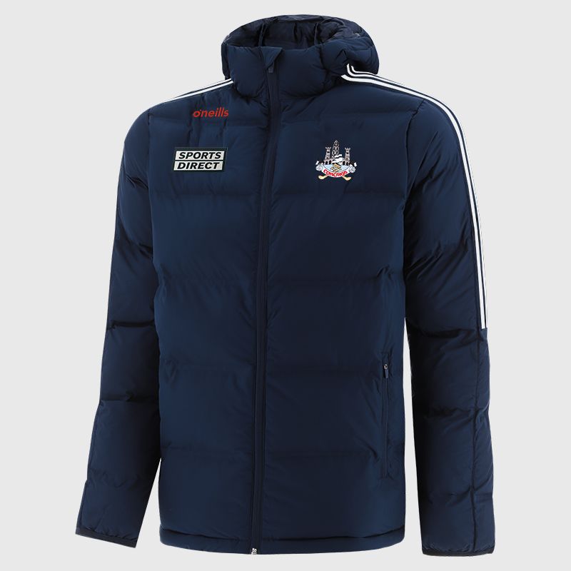 Cork GAA Kid's Hydra Hooded Padded Jacket Navy | O’Neills
