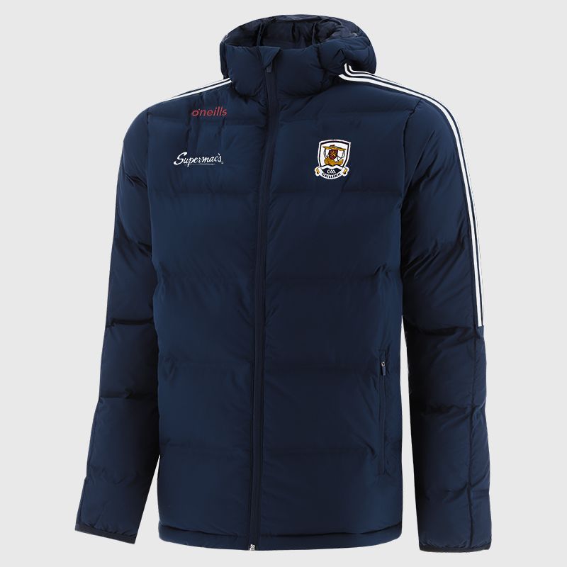 Galway GAA Kids' Hydra Hooded Padded Jacket Navy | O’Neills