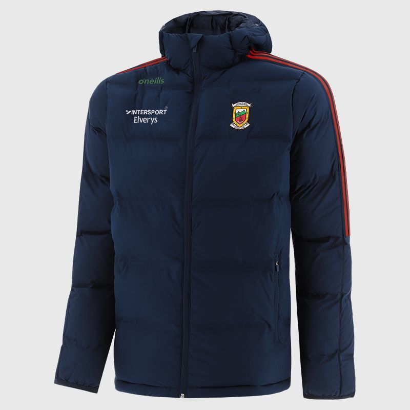 Mayo GAA Men's Hydra Hooded Padded Jacket Navy | O’Neills