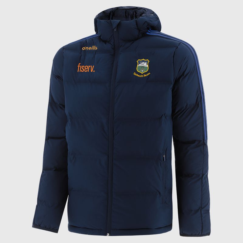 Tipperary GAA Kids' Hydra Hooded Padded Jacket Navy | O’Neills