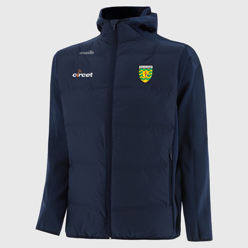 Donegal GAA Kids' Hydra Lightweight Hooded Padded Jacket Navy