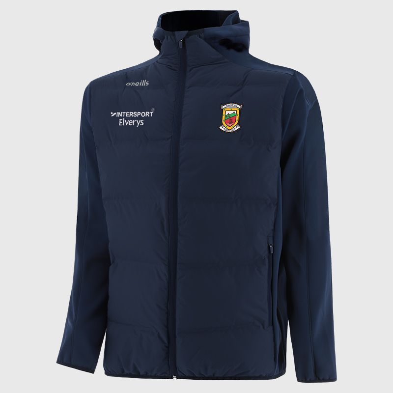 Mayo GAA Kids' Hydra Lightweight Hooded Padded Jacket Navy| O’Neills 