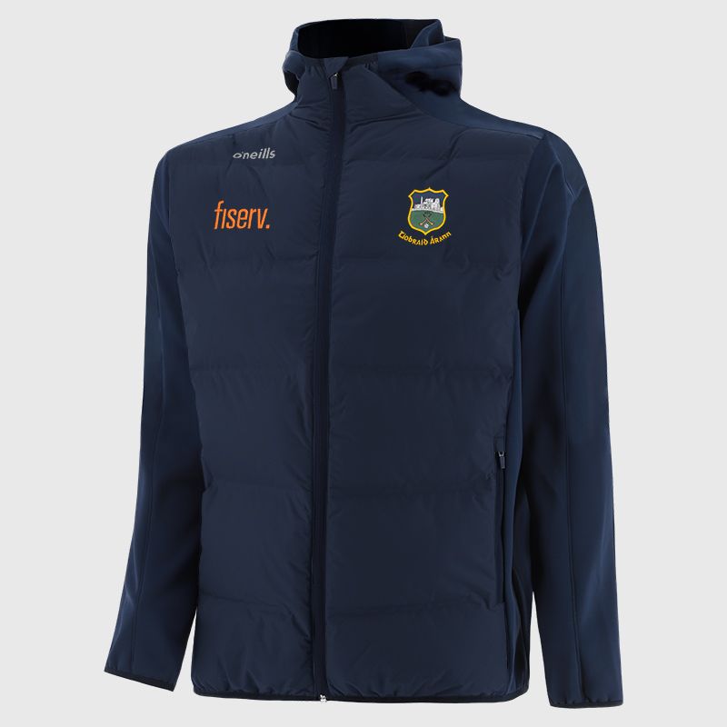 Tipperary GAA Men's Hydra Lightweight Hooded Padded Jacket Navy | O’Neills 