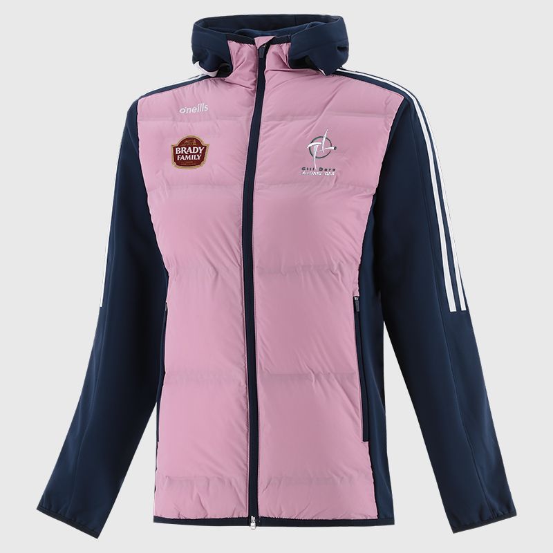 Kildare GAA Women's Hydra Lightweight Hooded Padded Jacket Pink