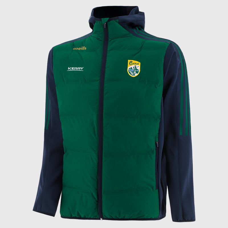 Kerry GAA Men's Hydra Lightweight Hooded Padded Jacket Green | O’Neills 