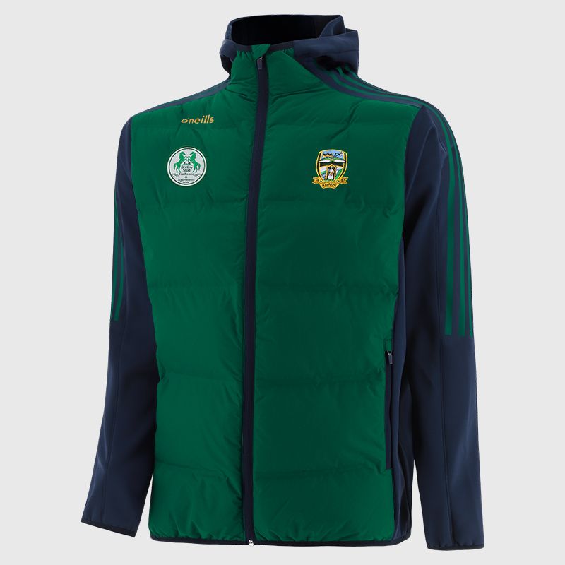 Meath GAA Mne's Hydra Lightweight Hooded Padded Jacket Green | O’Neills 