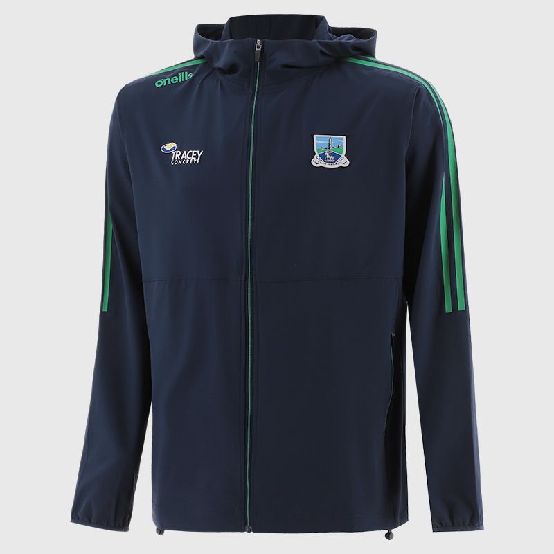 Fermanagh GAA Men's Hydra Woven Full Zip Hooded Jacket Navy from O’Neills