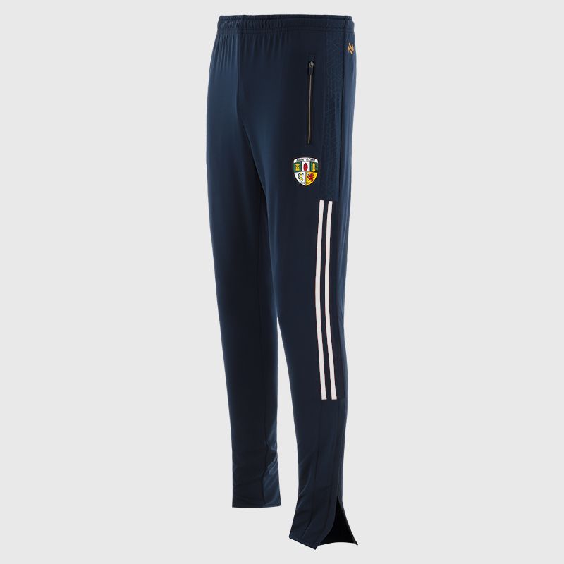 Antrim GAA Kids' Hydra Brushed Skinny Tracksuit Bottoms Navy from O’Neills Sportswear