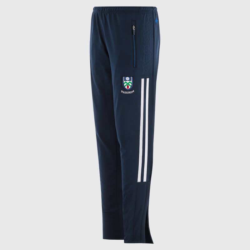 Monaghan GAA Kids' Hydra Brushed Skinny Tracksuit Bottoms Navy from O’Neills Sportswear