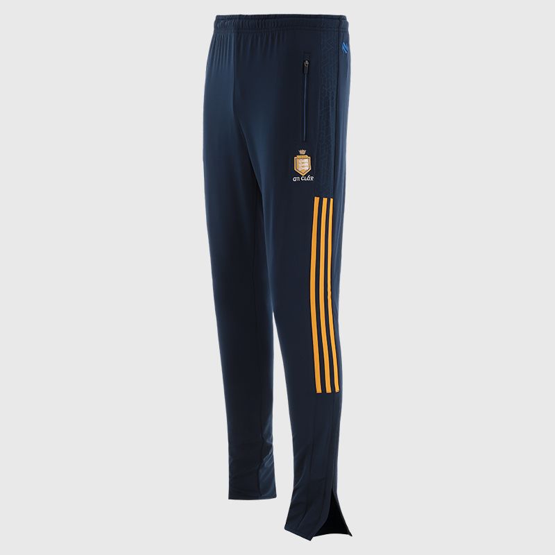Clare GAA Men's Hydra Brushed Skinny Tracksuit Bottoms Navy from O’Neills Sportswear