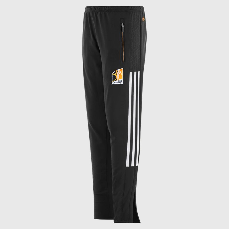 Kilkenny GAA Kids' Hydra Brushed Skinny Tracksuit Bottoms Black from O’Neills Sportswear