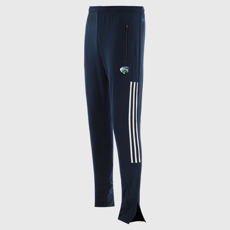 Laois GAA Men's Hydra Brushed Skinny Tracksuit Bottoms Navy from O’Neills Sportswear