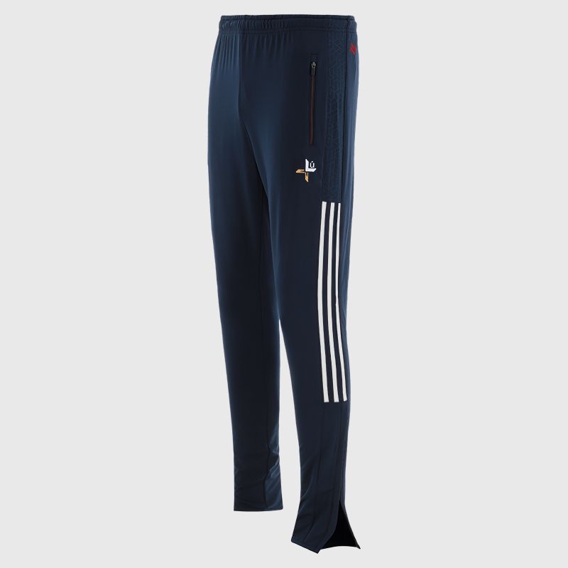 Louth GAA Men's Hydra Brushed Skinny Tracksuit Bottoms Navy from O’Neills Sportswear