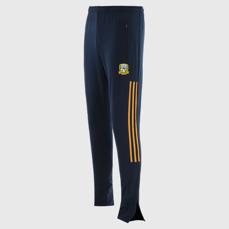 Meath GAA Men's Hydra Brushed Skinny Tracksuit Bottoms Navy from O’Neills Sportswear