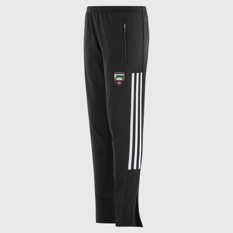 Sligo GAA Kids' Hydra Brushed Skinny Tracksuit Bottoms Black from O’Neills Sportswear