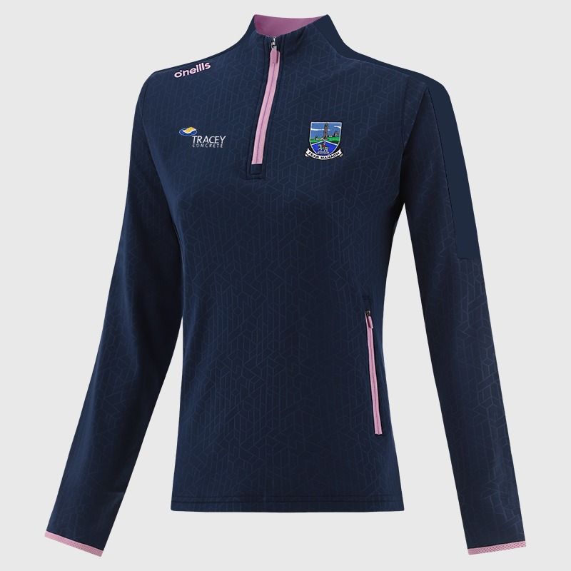 Fermanagh GAA Women's Hydra Brushed Half Zip Top Navy from O’Neills Sportswear