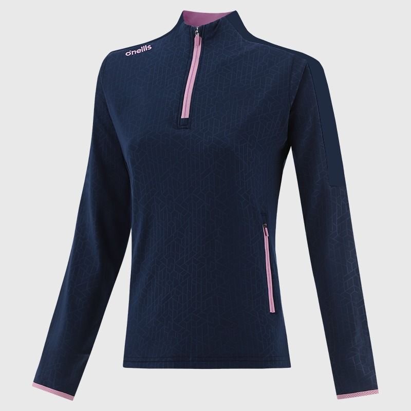 Women's Hydra Brushed Half Zip Top Navy from O’Neills Sportswear