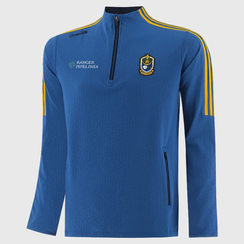 Roscommon GAA Kids' Hydra Brushed Half Zip Top Royal from O’Neills Sportswear