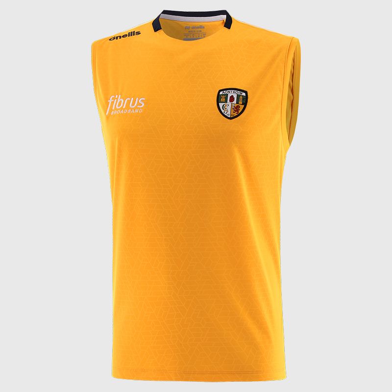 Antrim GAA Men's Hydra Vest Top Amber from O’Neills