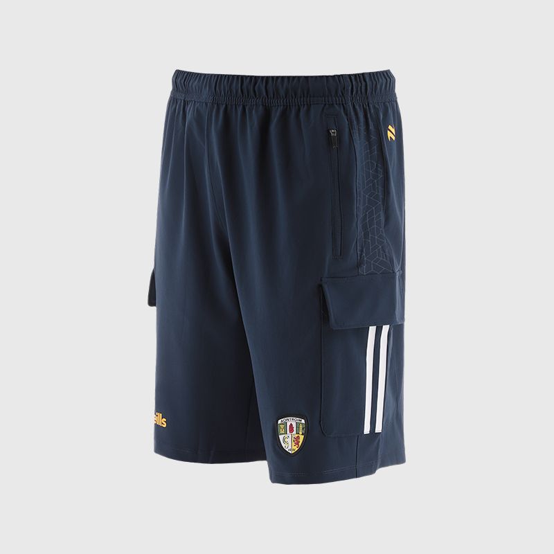 Antrim GAA Men's Hydra Woven Cargo Shorts Navy from O’Neills