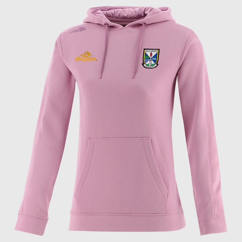 Cavan GAA Women's Hydra Tech Fleece Pullover Hoodie Pink from O’Neills