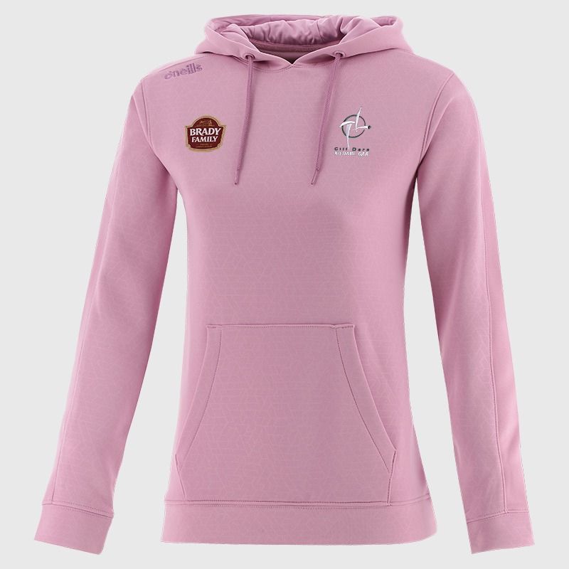 Kildare GAA Women's Hydra Tech Fleece Pullover Hoodie Pink from O’Neills