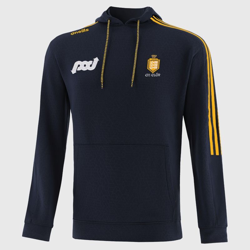 Clare GAA Men's Hydra Tech Fleece Pullover Hoodie Navy from O’Neills