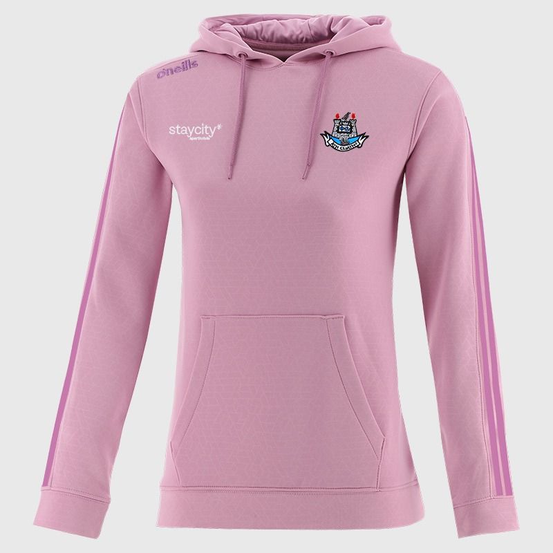 Dublin GAA Women's Hydra Tech Fleece Pullover Hoodie Pink from O’Neills