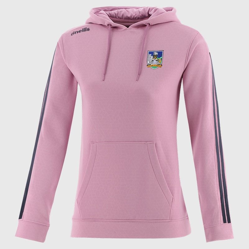 Limerick GAA Women's Hydra Tech Fleece Pullover Hoodie Pink from O’Neills