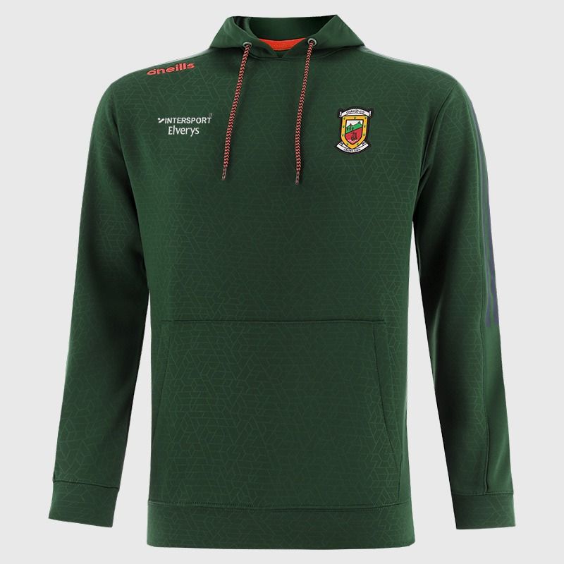 Mayo GAA Men's Hydra Tech Fleece Pullover Hoodie Bottle from O’Neills