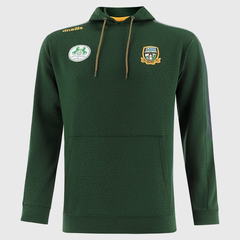 Meath GAA Men's Hydra Tech Fleece Pullover Hoodie Bottle from O’Neills