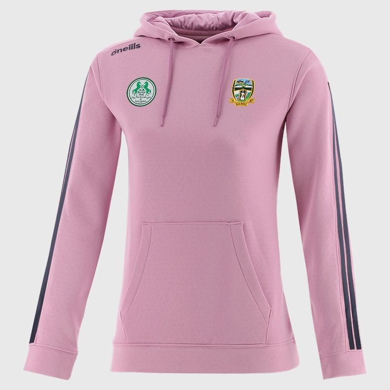 Meath GAA Women's Hydra Tech Fleece Pullover Hoodie Pink from O’Neills
