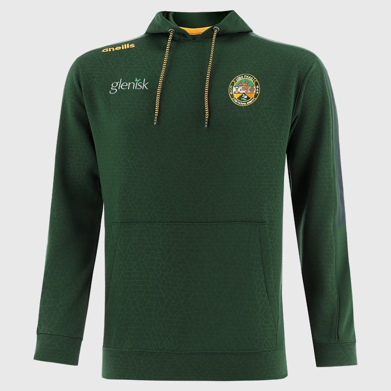 Offaly GAA Men's Hydra Tech Fleece Pullover Hoodie Bottle from O’Neills