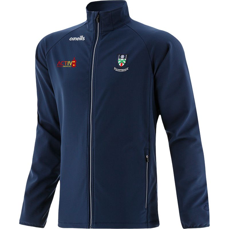 Marine Men's Monaghan Idaho Softshell Jacket with county crest and zip pockets by O’Neills.