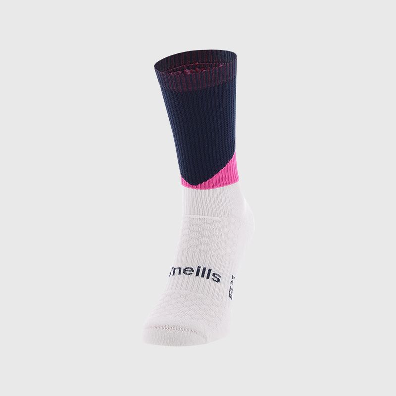 Navy / Pink / White Ion Midi Socks from O'Neills.