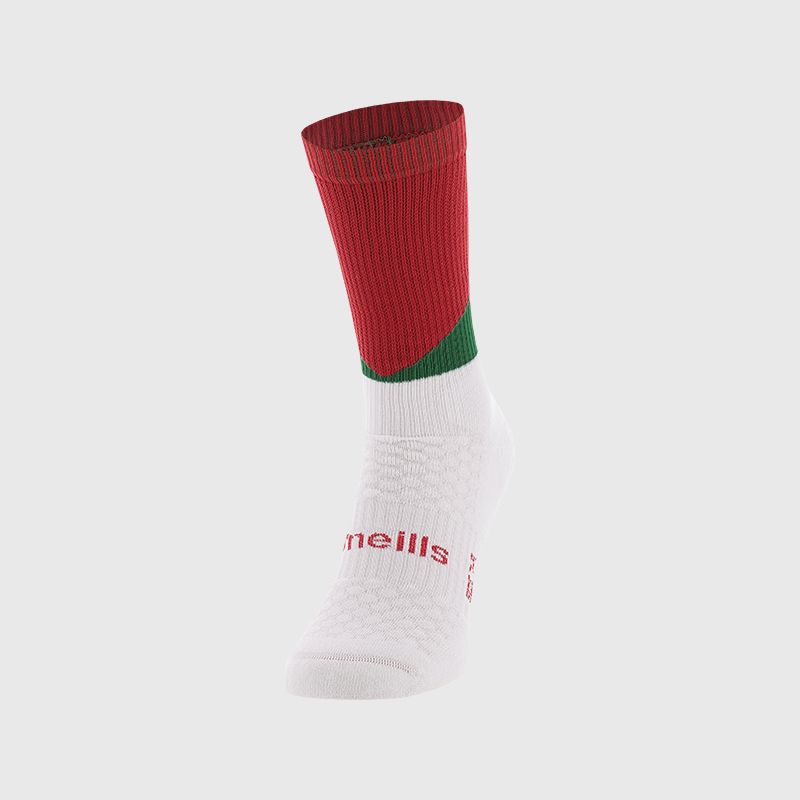 Red / Green / White Ion Midi Socks from O’Neills 