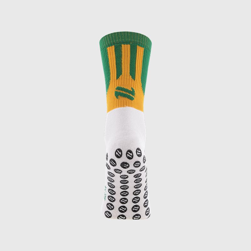 Green / Amber Ion Midi Gripper Socks from O’Neills 
