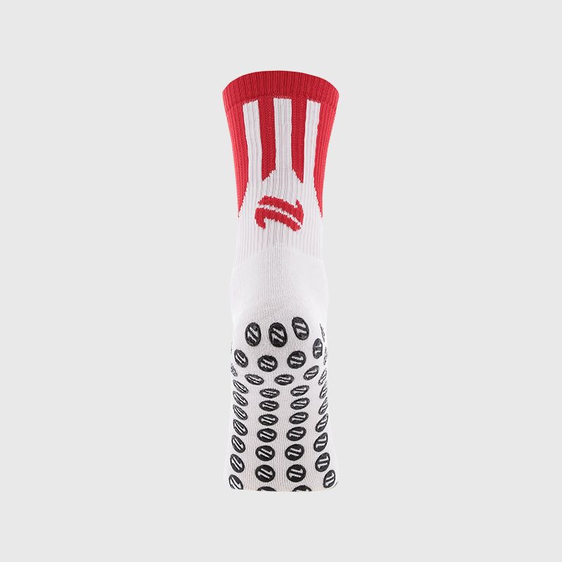 Red / White Ion Midi Gripper Socks from O’Neills 