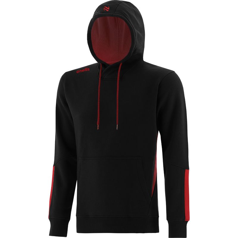 Men's Jenson Pullover Hoodie Black / Red | O'Neills