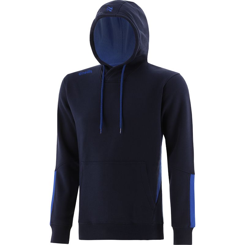 Marine and Royal Men's Jenson Pullover Fleece Hoodie with pouch pocket by O’Neills.