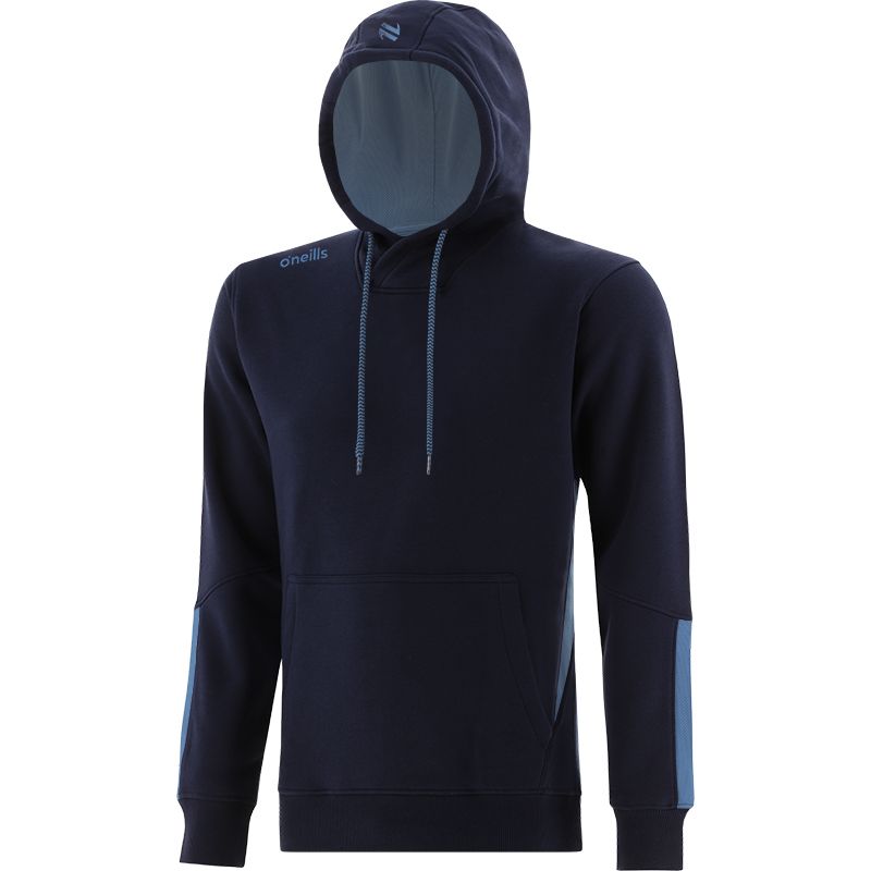 Marine and Sky Men's Jenson Pullover Fleece Hoodie with pouch pocket by O’Neills.