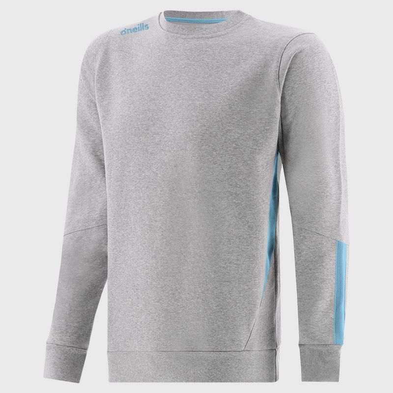 Kids' Grey Jenson Crew Neck Fleece Sweatshirt by O’Neills.