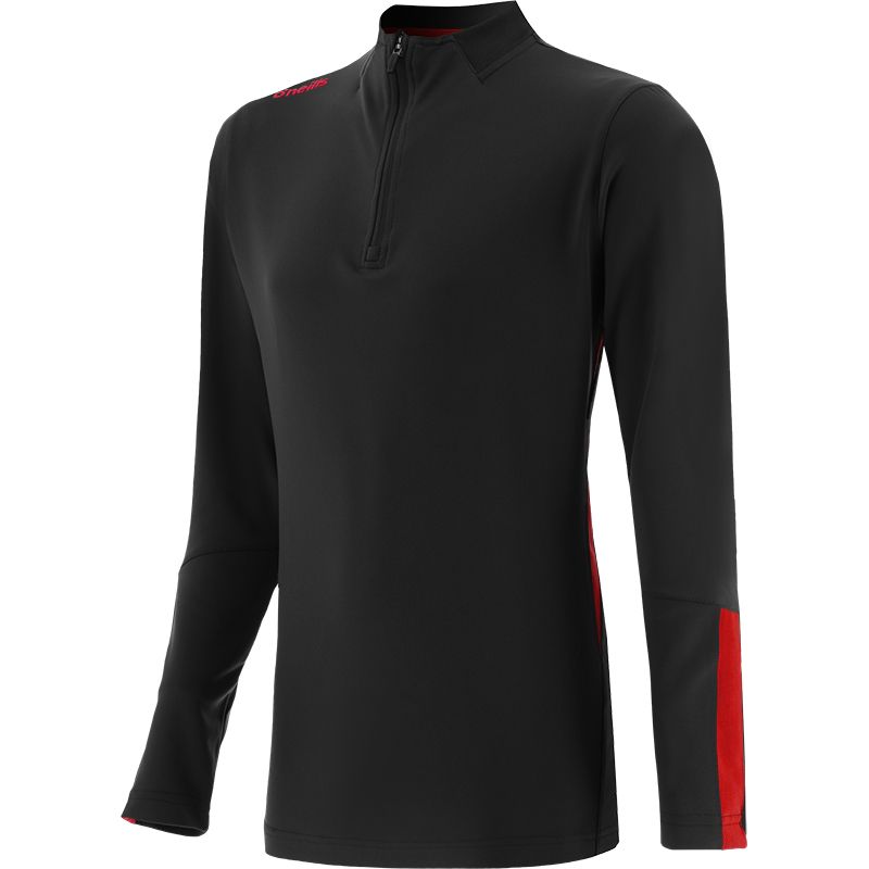 Black Men's Jenson Brushed Half Zip Top from O'Neill's.