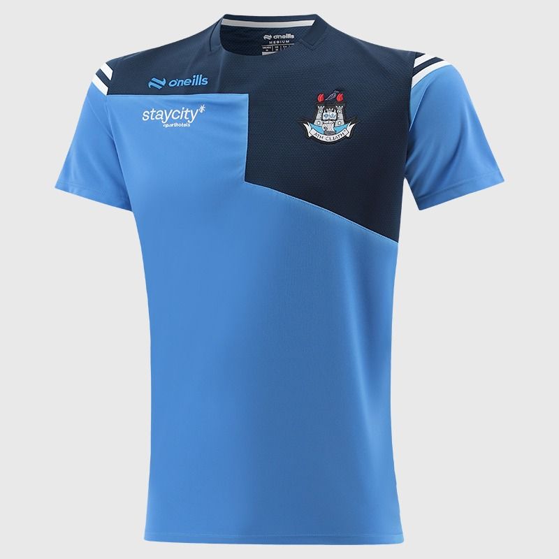 O’Neills Dublin GAA Kids' Joyce T-Shirt Sky with official crest from O’Neills