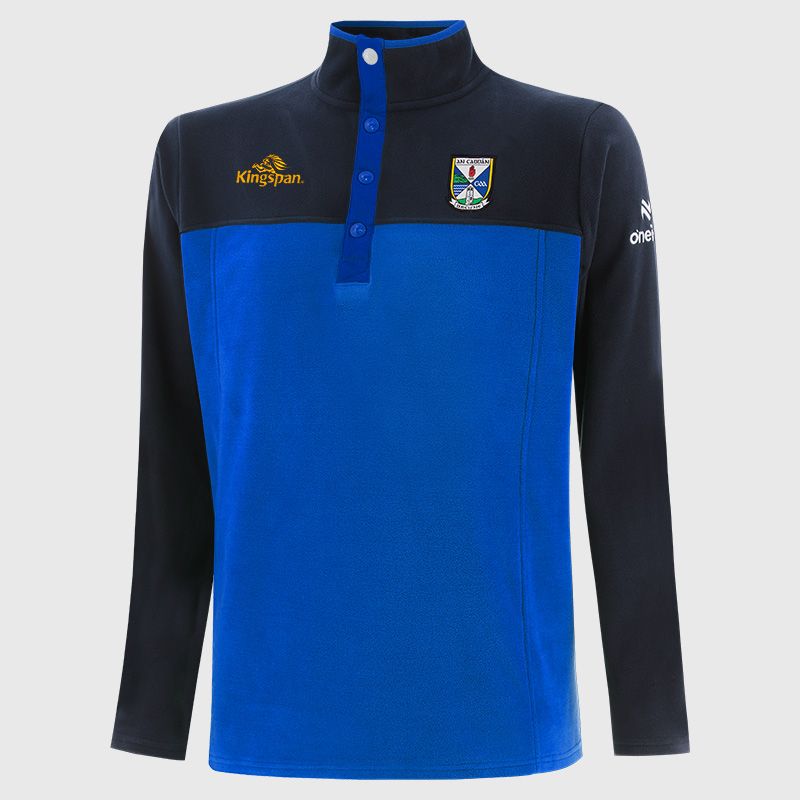 Cavan GAA Men's Kai Snap Button Fleece Royal from O’Neills 