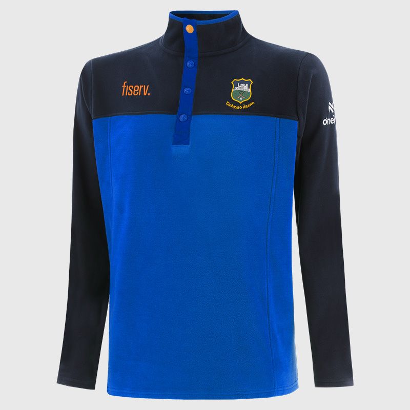 Tipperary GAA Kids' Kai Snap Button Fleece Royal from O’Neills 