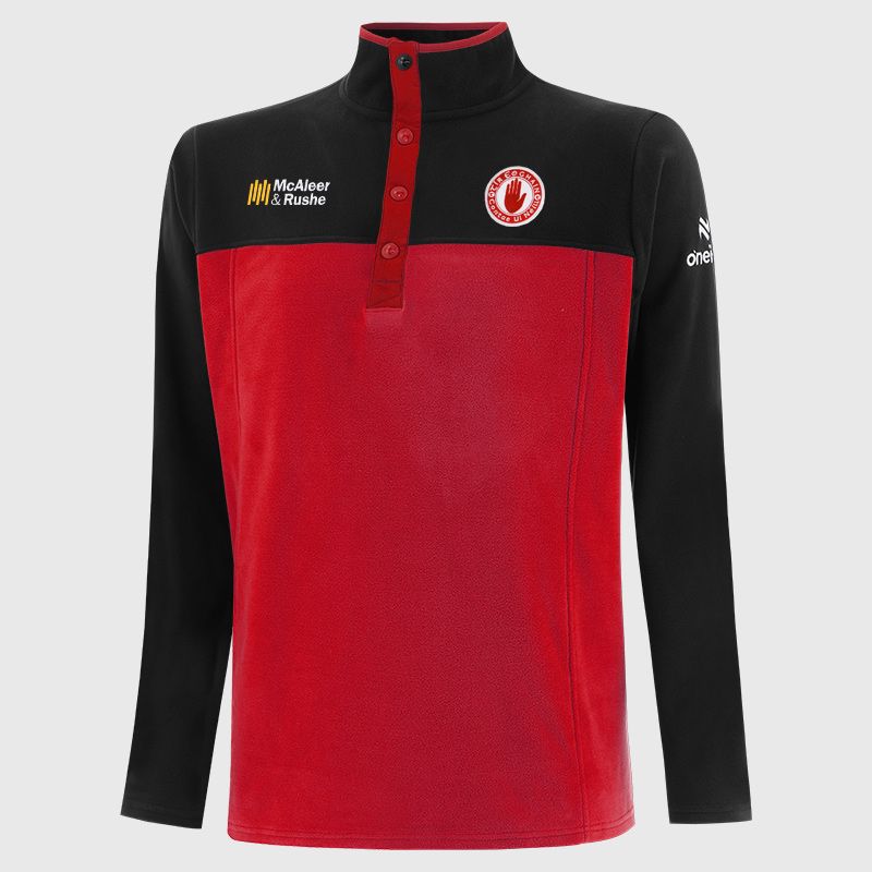 Tyrone GAA Men's Kai Snap Button Fleece Red from O’Neills 