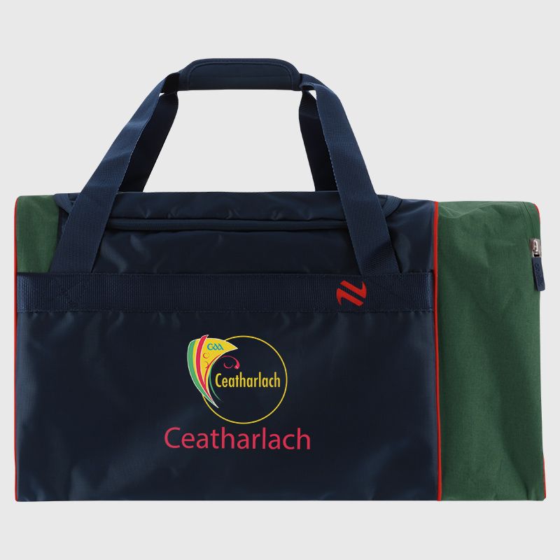 Marine Carlow GAA Kent Holdall Bag with zip compartments and removeable shoulder strap by O’Neills.