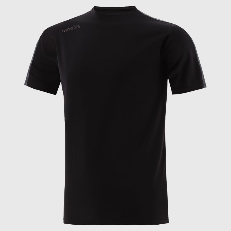 Black Keystone T-Shirt with short sleeves by O’Neills.