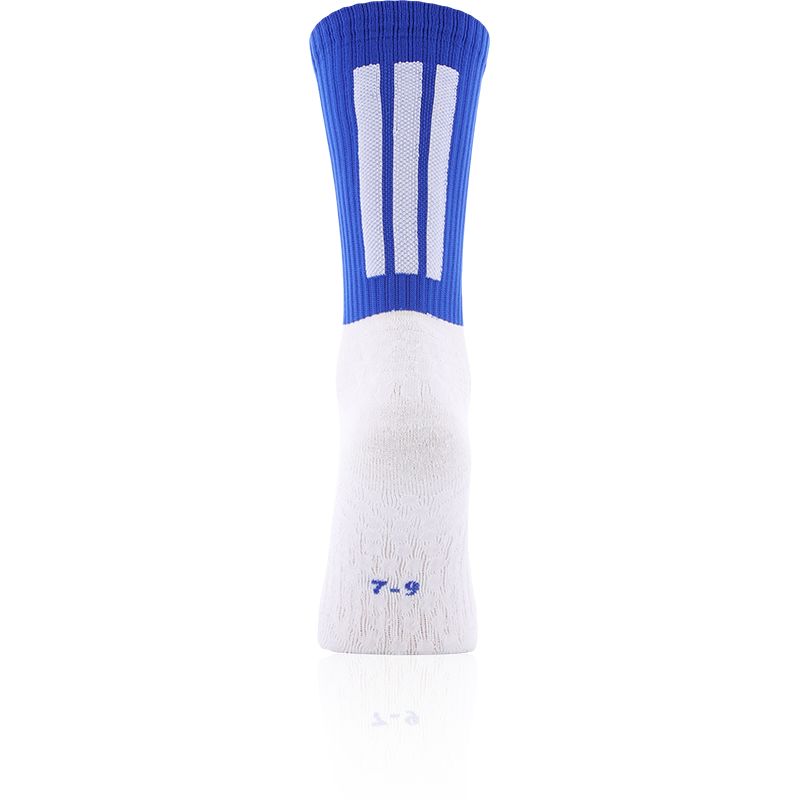 Blue  Koolite Max Grip socks with sole and heel traction from oneills.com